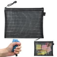 thumbnail image 1 of Clearance Under $4! 5Pcs Hollow Straight Colored Zipper Storage Bag Large Pencil Pouch Pen Pouch, 1 of 5