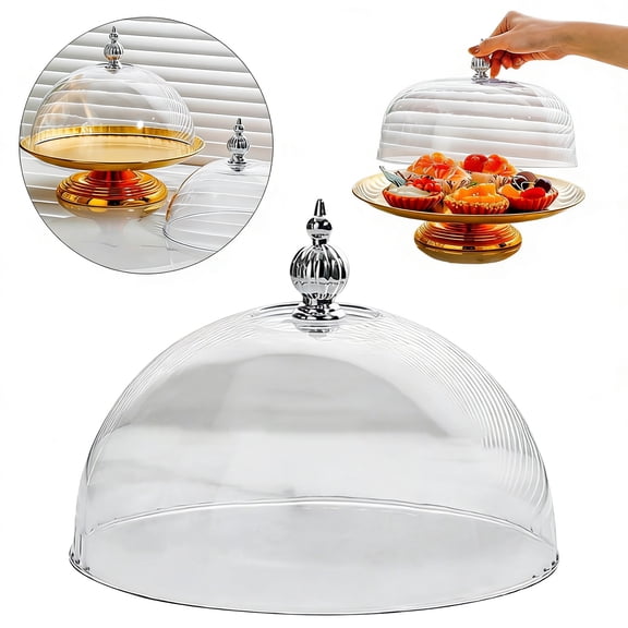 Clearance Under $4 Food Cover Cake Display Dome For Bbq Food Tent,Plastic (I) (1Pc)
