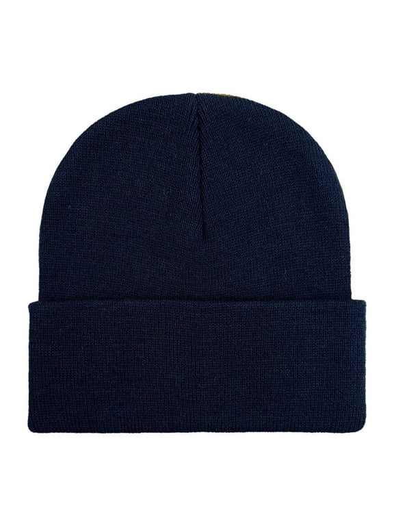 Winter Hats for Women & Men, Soft Warm Slouchy Ribbed Knit Hats Plain Skull Caps for Cold Weather