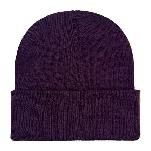 purcolt Winter Hats for Women & Men, Soft Warm Slouchy Ribbed Knit Hats Plain Skull Caps for Cold Weather
