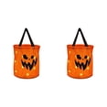 thumbnail image 1 of Clearance Under $5.1! 2 Pack LED Light Up Halloween Candy Bucket Bag with Handle (Lightning), 1 of 5