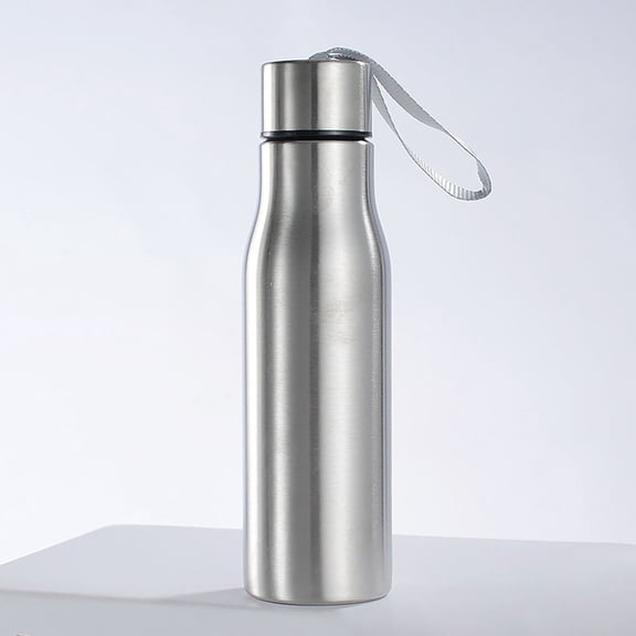 Clearance Under $5.16! 1Pc 750ml Vacuum Flask for Daily Hydration (One Size, Silver)
