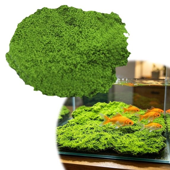 Clearance Under $5 Artificial Moss Powder Green Realistic DIY Terrarium Bonsai Garden Craft Decor,1PC,Green