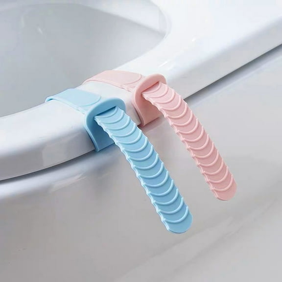 Clearance Under $5 Avoid Stick Cover Lifter Avoid Toilet Touching Lid Seat Touching 2PC Handle Cooking Utensils