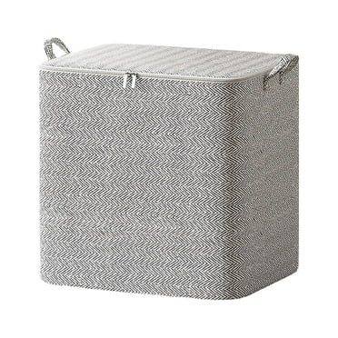 Clearance Under $5 Boovnll Clothes Storage 150L Large Capacity Foldable Thicken Non-Woven Storage Bags with Reinforced Handles & Zippers for Clothing Blanket Comforters Storage and Organization