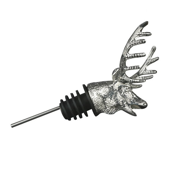 Clearance! Under $5 Bottle Wine Stopper Steel Spout Stainless Pour Pourer Stopper Flow Liquor Kitchen，Dining Bar