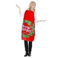 thumbnail image 1 of Clearance Under $5 Christmas Apron Lovelys Apron Good Gift For Mom Christmas Apron for Home & Kitchen, 1 of 8