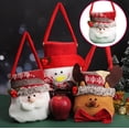 thumbnail image 1 of Clearance Christmas Decoration! Skegnu Christmas Gift Bag With Handle Christmas Party Supplies Candy Bag Super Cute Snowman Santa Claus Deer for Decoration And Return Gift Deals, 1 of 7