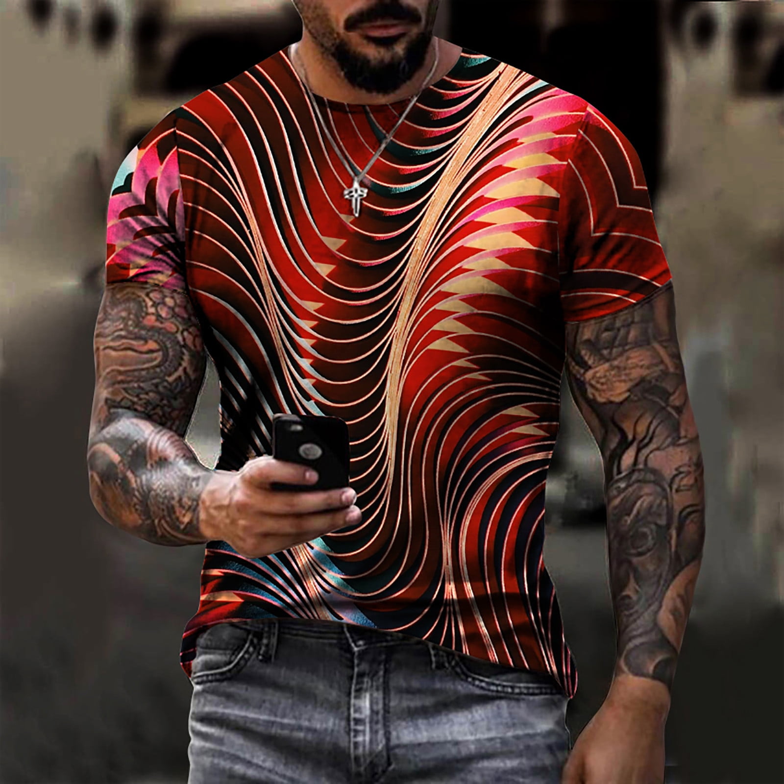 Plus size mens clearance shirts