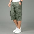 thumbnail image 1 of Clearance Under $5 Clothing fors,AXXD Summer Fitness Bodybuilding Printed Pocket Sports Shortss Khaki Cargo Pants for Men Green 16, 1 of 8