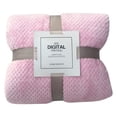 thumbnail image 1 of Clearance Under 5$ Coral Fleece Blanket, Dienrx Soft Warm Plaid Fleece Bed Blanket Large Mesh Flannel Blankets Thick Breathable, 1 of 5