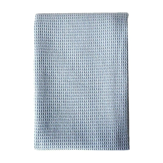 Clearance! Under $5 Cotton Waffle Weave Kitchen Dish Towels, Dusknt Green Kitchen Dish Towels Cotton Cloth Soft Cleaning Drying Absorbent Box Loop