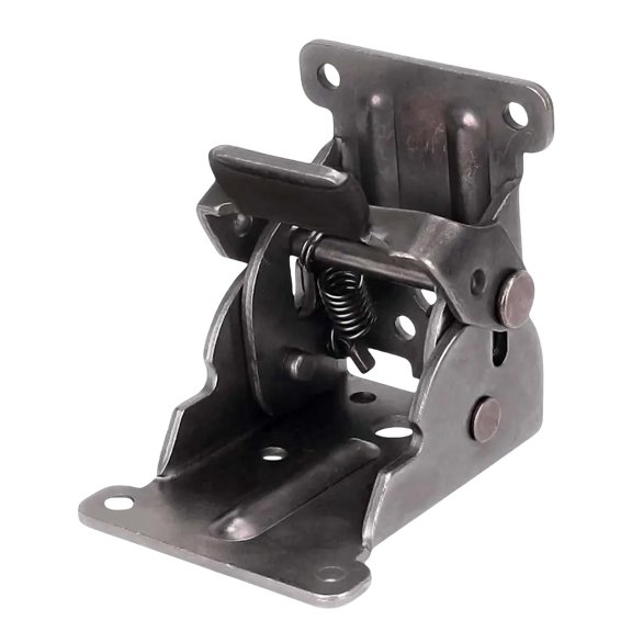 Clearance Under $5 Desktop Ornament Folding Brackets Lock Extension Support Bracket Foldable Hinges With Screws For Table Bed Leg Feet