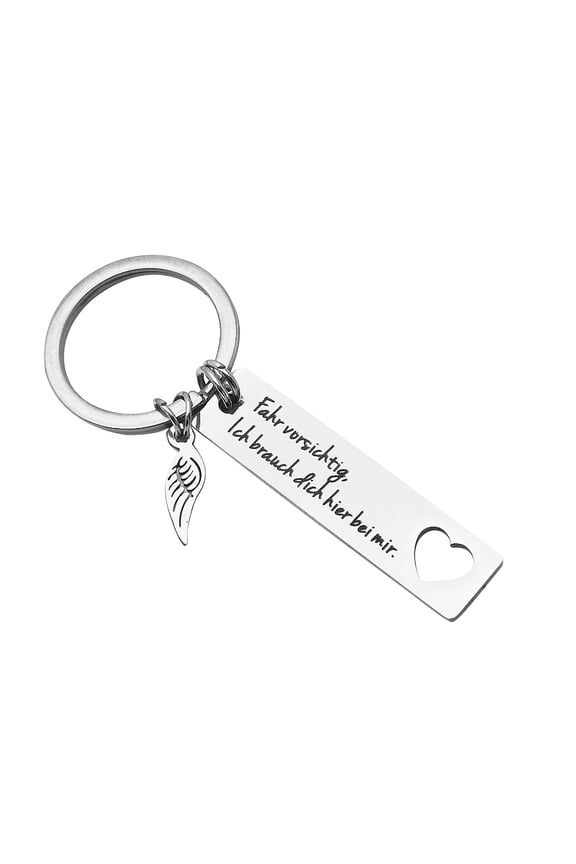 Under $5 EGNMCR Keychain Husband keychain, anniversary gift, wedding gift, husband, Valentine's day