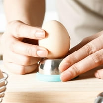 Clearance Under $5 Egg Puncher Stable Hard Boiled Egg Puncher Stainless Steel Needle Egg Puncher With Base Handy Egg Puncher Hole Egg Hole Poker Use