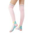 thumbnail image 1 of Clearance Under $5 Fitness Exercise Pressure Socks Massage Rope Yoga Leg Socks Running Sports Protective Muscle Compression Socks, 1 of 3