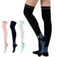 thumbnail image 1 of Clearance Under $5 Fitness Exercise Pressure Socks Massage Rope Yoga Leg Socks Running Sports Protective Muscle Compression Socks, 1 of 3
