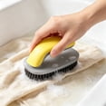 thumbnail image 1 of Clearance Under $5 | Household Laundry Brush with Ergonomic Handle Multifunctional Stain Remover for T-Shirts, Sweaters, and Home Cleaning, 1 of 8