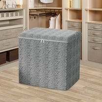 Clearance Under $5! InsCrazy Storage Bins with Lids Extra Large Storage Bags Quilt with Containers Organizer for Clothing Blanket Quilts Bedding