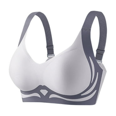 Purcolt Women's Seamless Wireless Everyday Bras Comfortable Full Coverage Wire Free Bralettes Lightly Lined Bra with Soft Support