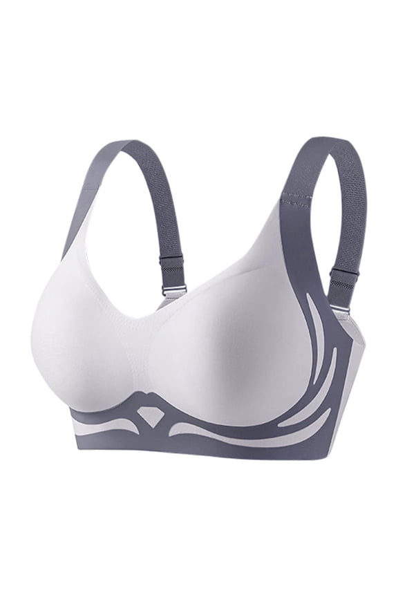 Women's Seamless Wireless Everyday Bras Comfortable Full Coverage Wire Free Bralettes Lightly Lined Bra with Soft Support