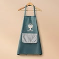 thumbnail image 1 of Clearance Under $5 Kitchen Apron With Hand Wiping Waterproof Oily Apron Housework Cleaning Hanging Neck Apron for Home & Kitchen, 1 of 6