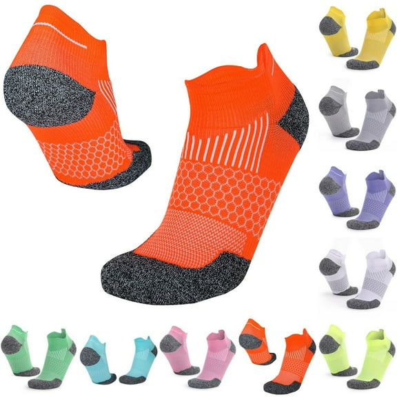 Clearance Under $5 Mens Fashion Color Blocked Socks For Outdoor Cycling Sports Socks