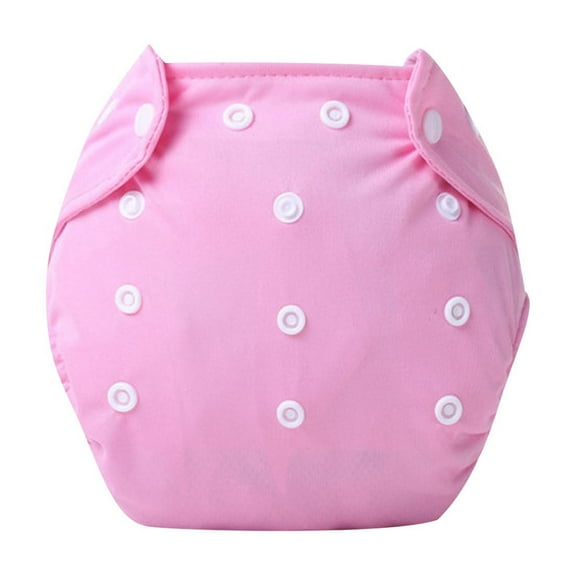 Miqool Baby Cloth Diaper Snaps One Size Adjustable Washable Reusable Diaper Covers for Baby Girls and Boys