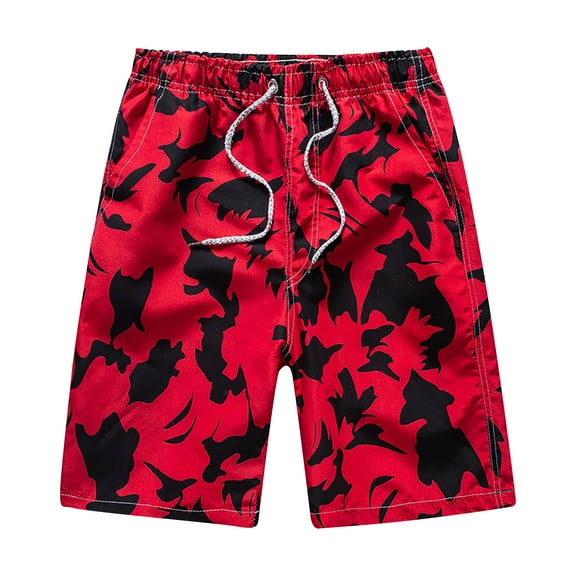 Miqool Big & Tall Men's Swim Trunks Quick Dry Beach Board Shorts Swimsuits Bathing Suits Swimwear with Pockets