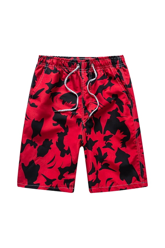Big & Tall Men's Swim Trunks Quick Dry Beach Board Shorts Swimsuits Bathing Suits Swimwear with Pockets