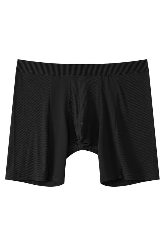 Men's Boxer Briefs Support Ball Bulge Pouch Enhancing Comfortable Underwear, Moisture Wicking & Breathable
