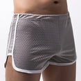 thumbnail image 1 of Miqool Mens 3 Inch Mesh Booty Shorts Breathable Casual Workout Gym Running Shorts Home Lounge Sleep Shorts Beach Swim Shorts, 1 of 5