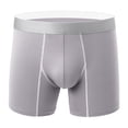 thumbnail image 1 of Miqool Mens Boxer Briefs, Soft and Breathable Modal Cotton Stretch Moisture-Wicking Underwear No Fly Covered Waistband Trunks, 1 of 5