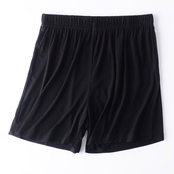 Pitauce Lounge Pants for Women Summer Ultra-Soft Comfy Elastic Waist Solid Color Thin Shorts Casual Loose Plus Size Lounge Shorts