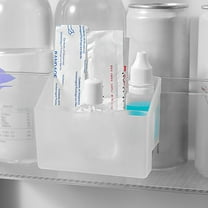 Clearance! Under $5 Refrigerator Side Door Storage Box Portable Stackable Table Storage Box Bag Paperclip