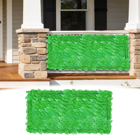 Clearance Under $5 Roll Artificial Hedge Net Artificial Fence Vine For Garden Fence Privacy Screen,Plastic (B) (1Roll)
