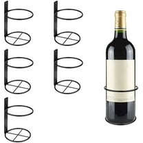 Clearance Under $5 Single Bottle Wall Mounted Wine Rack Red Wine Bottle Display Rack Metal And Hanging Wine Rack Decoration