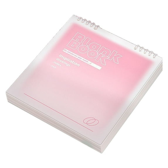 Clearance Under 5$ Square Loose-Leaf Notebook Pink, Fdelink 1 Square Loose-Leaf Notebook