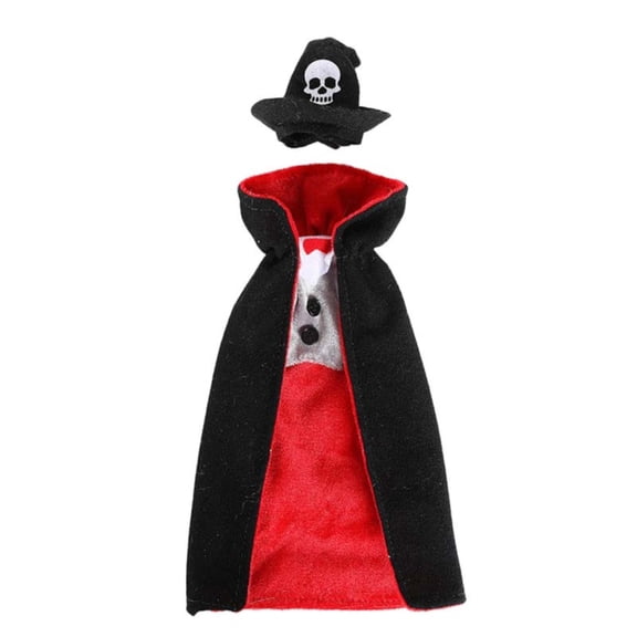 Clearance Under $5 | Vampire Wine Bottle Cover for Halloween Table Decor and Party, Black