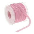 thumbnail image 1 of Clearance Under $5 Velvet Ribbon 3/8 Inch x 20 Yards Pink Christmas Gift Wrapping Crafts,1PC,Pink, 1 of 8