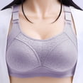 thumbnail image 1 of purcolt Women's Wireless Bras No Underwire Full Coverage Everyday Bras Comfortable Wirefree Minimizer Bras with Soft Support, 1 of 6