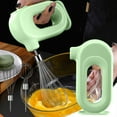 thumbnail image 1 of Clearance Under $6.09 Cordless Hand Mixer with 2 Whisks, USB Rechargeable 4-Speed Egg Beater for Baking, 1 of 5