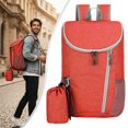 thumbnail image 1 of Clearance Under $6, 1 Pack Lightweight Foldable Backpack, Portable Storage Travel Bag, Packable Outdoor Daypack for Hiking & Camping, 42x28x20cm(A), 1 of 8