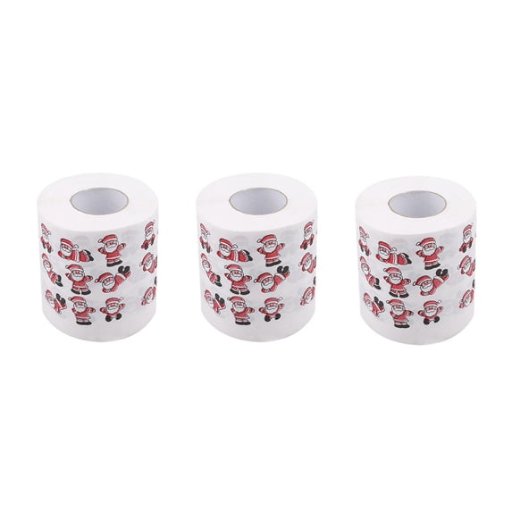 Clearance Under $6 Christmas Toilet Paper 3-Piece Set for Bathroom
