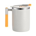 thumbnail image 1 of Clearance Under $6 Light Gray Double Wall Vacuum Insulated Coffee Mug, 450ml Stainless Steel Travel Cup with Lid and Handle, 1 of 5