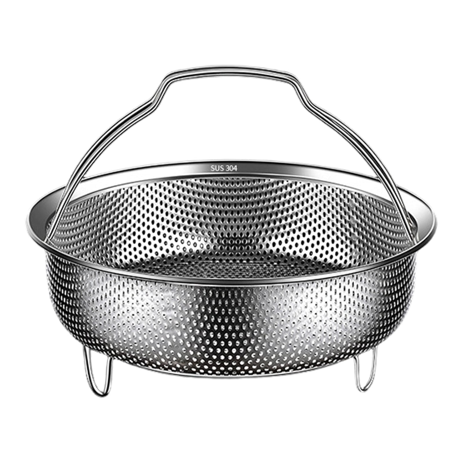 Clearance Under $7 1Pc Steamer Basket Stainless Steel Steamer Basket ...