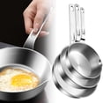 thumbnail image 1 of Clearance Under $8.99 316 Stainless Steel Small Frying Pan with Multi-Layer Bottom for Eggs Butter and Single Servings, 1 of 3
