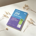 thumbnail image 1 of Clearance Under $8! A4 Blank Notebook Blue Purple Composition Notebook Notepad, 1 of 4