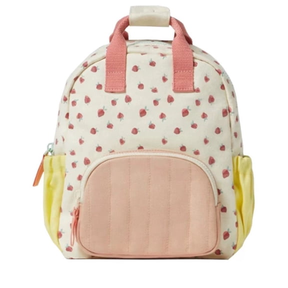 Clearance Under $8, Cloth Strawberry Backpack Cute Casual Daypack for Daily Travel and Outdoor Use #H (1Pc)