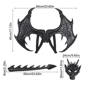 Costume Dragon Wings for Parties & Events